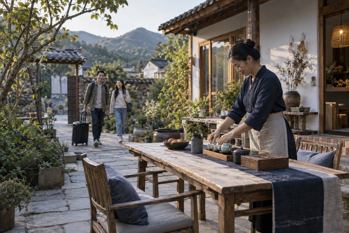 住宿休闲与文旅真实门店经营场景